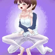 両脚をしっかり開く練習
