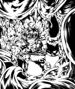 丸呑みﾇｴﾁｬﾝ線画＋