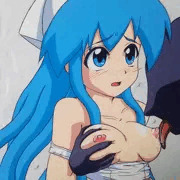 身売りするイカちゃん。