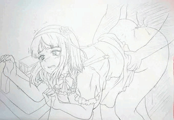 公衆トイレで種付けされる ほたるさん。