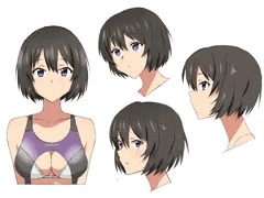 新作のヒロイン「冥ちゃん」の資料