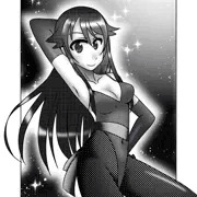 レオタード　しろちゃん（モノクロver）
