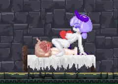 サキュバス娘に睡眠姦されるエクソシストくん（旧版）