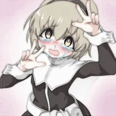 天使のダブルピースです…