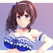 鷺沢文香は104cmLカップおっぱいであってほしい