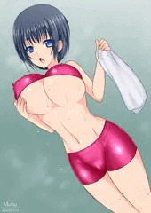 汗まみれ