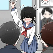 【リク絵】電車での緊急事態