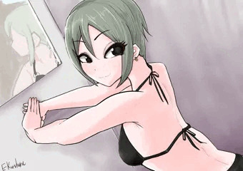 周子ちゃん水着
