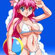 ミルフィーユさん水着2