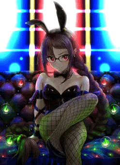 バニーガール虞美人