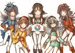 * 【ワレメ集合絵】オリンピック東京招致祈願【モー・ショボー】