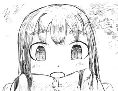 見下ろし落書き