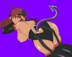 褐色悪魔っ娘