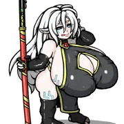 ロリ超乳魔女①：普段着