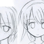 過去ロリキャラ復活してみた　モモとヒロノ　ラフ