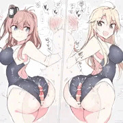 尻コキサラアイオワ競泳水着mode