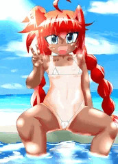 日焼けマイクロビキニヴィータちゃん