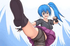 パンチラキック的な何か