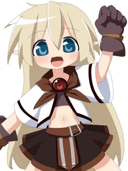 元気っ娘エルフちゃん(大量射精精液ボテ)
