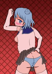 浦風と屋上で
