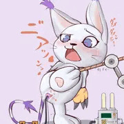 デジタルな白いあの子