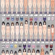 素人全裸　３６人