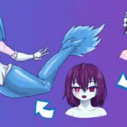 人魚メイキング_マユラ