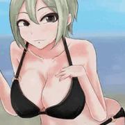 周子ちゃんと岩陰でえっち