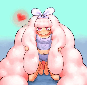 暖かそうな女の子