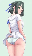 吟子ちゃんパンチラ