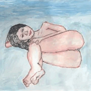 ピカソ的水彩画