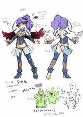 キャラデザイメージなど