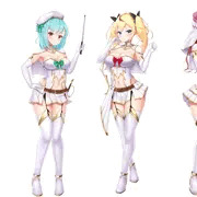 【エロRPG】あらためてヒロインの立ち絵!!