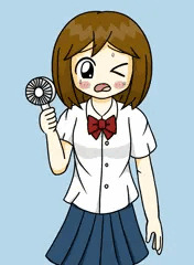 相当暑い