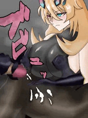 妖精騎士ガウェインさんの手コキ