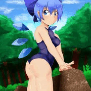 スク水チルノ