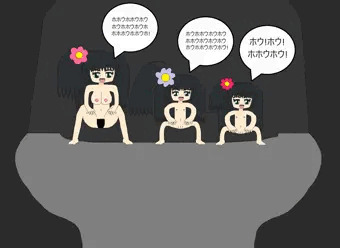 洞窟の野生会話