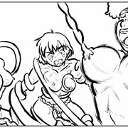 製作中の成人向け漫画４