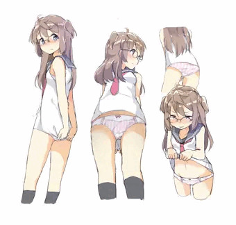袖なしセーラーうちの子