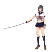 爆乳JC退魔師立ち絵設定