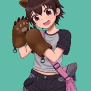 クマハンドの女の子