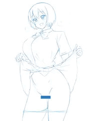 新作のラフ