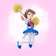 メイド風チアガール