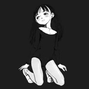 黒いレオタード。
