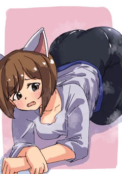 もう限界にゃ…