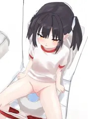 トイレでおしっこ