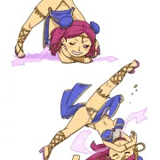 ジャックオーチャレンジするジルバ