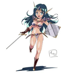 ビキニアーマーっぽい娘