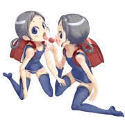 飴を舐めるシシコマ