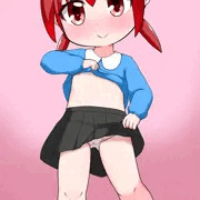 新キャラちゃん上下露出からのざーめんぱんつ